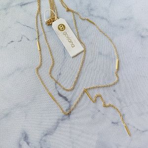 NWT Gorjana Nina Layered Lariat